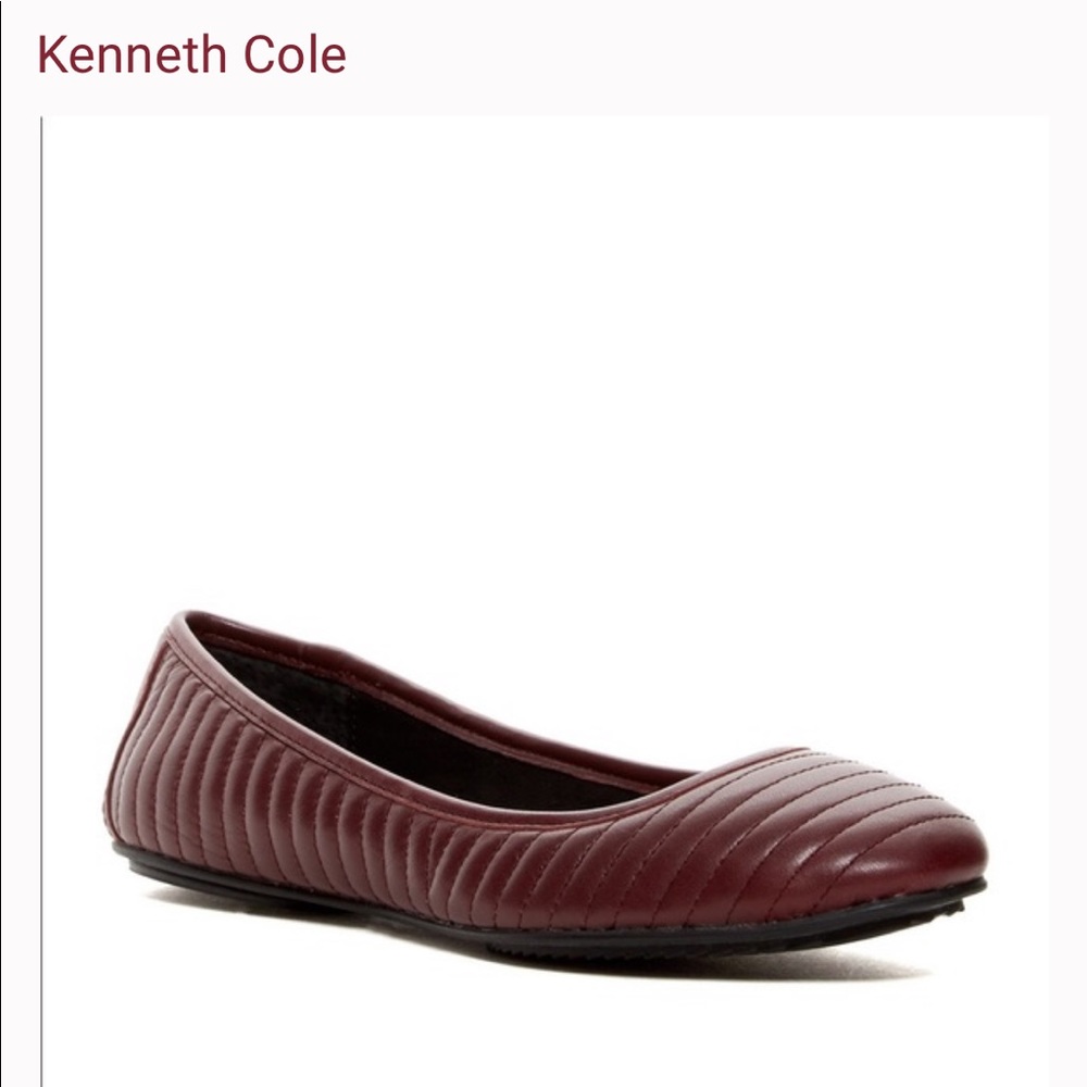 Kenneth Cole Leather Flats/ Size 7